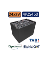 Pack 48V de 24 x 2V Batterie de traction 4PZS460 en 2V 460ah en C5