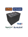Pack 48V de 24 x 2V Batterie de traction 5PZS300 en 2V 300ah en C5