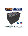 Pack 24V de 12 x 2V Batterie de traction 5PZS525 en 2V 525ah en C5