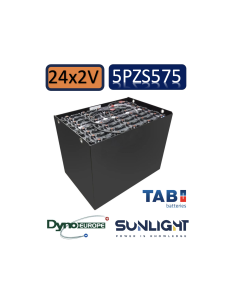 Pack 48V de 24 x 2V Batterie de traction 5PZS575 en 2V 575ah en C5
