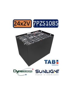 Pack 48V de 24 x 2V Batterie de traction 7PZS1085 en 2V 1085ah en C5