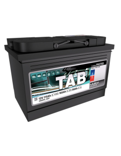 Batterie TAB Traction 12V 105ah C20 plaques planes 80P Livraison incluse