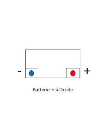 Batterie TAB Traction 12V 105ah C20 plaques planes 80P Livraison incluse