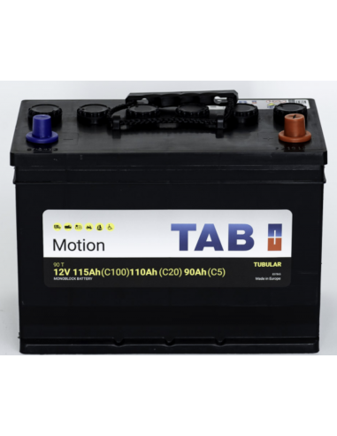 Batterie TAB Traction 12V 140ah C20 plaques tubulaires 90T Livraison incluse