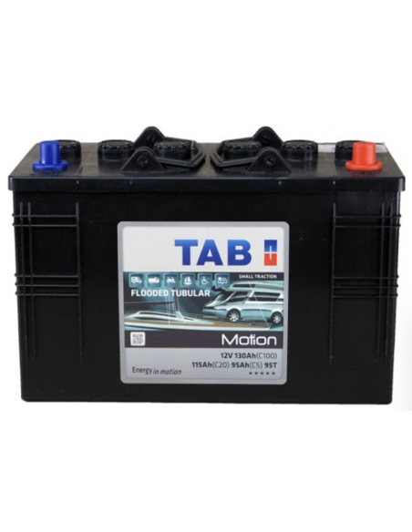 Batterie TAB Traction 12V 115ah C20 plaques tubulaires 95T Livraison incluse