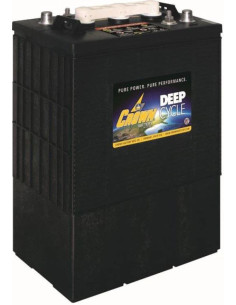 Batterie Crown en  6V 390ah Deep cycles CR390HD Livraison incluse