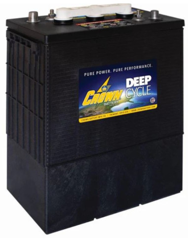 Batterie Crown en  6V 430ah Deep cycles CR430HD Livraison incluse