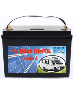 Batterie Lithium 12V 150ah LifeP04 Livraison incluse