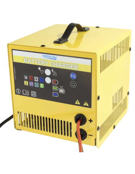 Chargeur automatique Energic Plus 12V 24V 36V 48V 72V 80V Professionnel