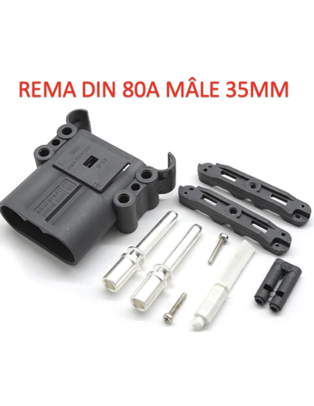Prise Connecteur REMA 80A DIN Mâle 35mm2