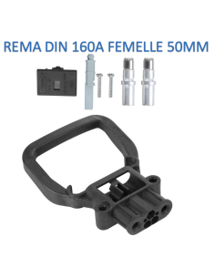 Prise Connecteur REMA EURO 160A DIN Femelle 50mm2