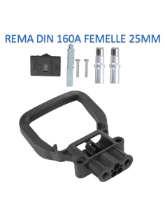 Prise Connecteur REMA EURO 160A DIN Femelle 25mm2