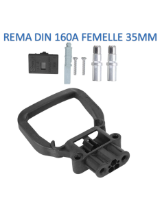 Prise Connecteur REMA EURO 160A DIN Femelle 35mm2