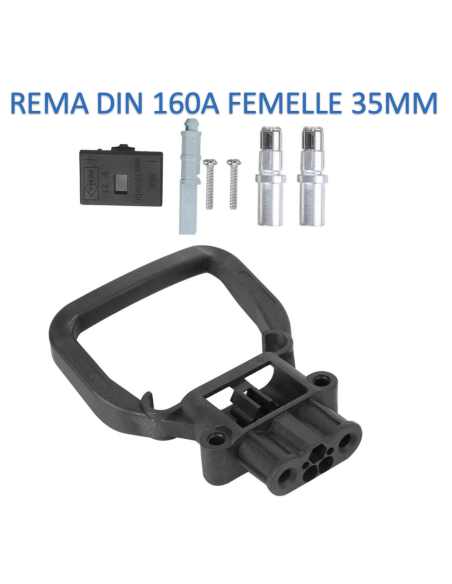 Prise Connecteur REMA EURO 160A DIN Femelle 35mm2
