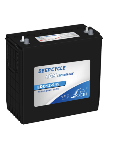 Batterie 12V 148ah Leoch AGM / GEL Carbone LDC12-145