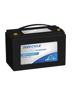 Batterie 12V 115ah Leoch AGM / GEL Carbone LDC12-115-G31