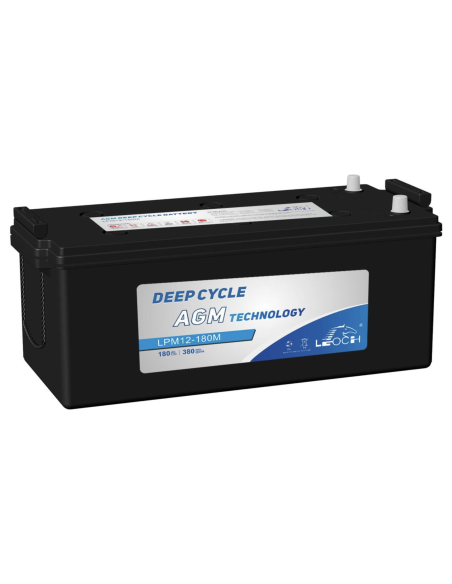 Batterie 12V 180ah Leoch AGM / GEL Carbone LPM12-180